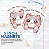 (2 Pack) Seize The Meow-Ment Magnets - Cute Kawaii Kitten