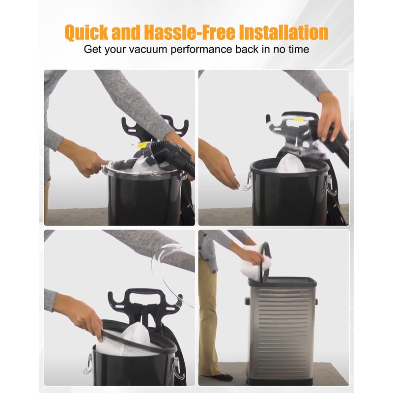 HEPA Cloth Bag Liner Replace 2KE2105000, Vacuum Cleaner Cloth Bag