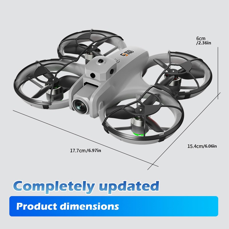 QQCHGOL Drone with 2K Carmera for Adults&Beginner,5''Screen&App Control RC Quadcopter,Under
