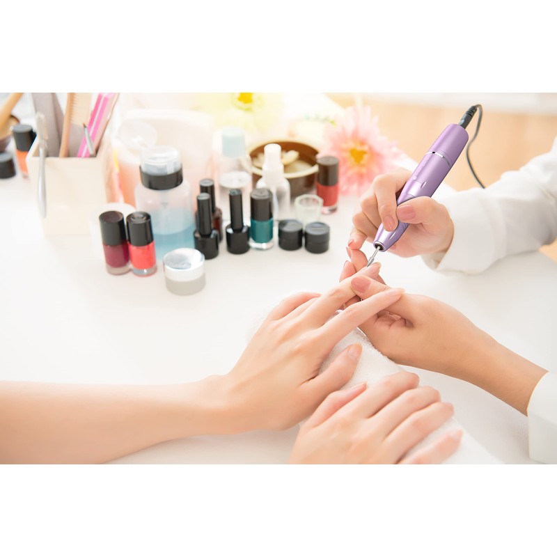 Rio Professional Portable USB Electric Nail File for Acrylic, Gel