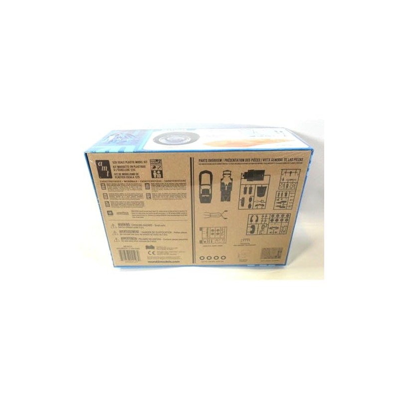 AMT 1970 Chevy Corvette Coupe 1:25 Scale Model Kit, White,