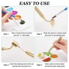 Xuzxinze 0.3mm Slanting Fine Line Painting Pen Fluid Writer Pen