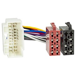 tomzz Audio 7017-000 Radio Adapter Cable Compatible with Honda Suzuki Fiat Sedici from 2006 Opel Agila from 2008 Nissan Pixo from 2009 to 16-Pin ISO Standard