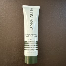 MUDMASKY Vitamin A Booster Blue Clay Mask 60 ml/ 2 fl oz Full Size NEW & Sealed