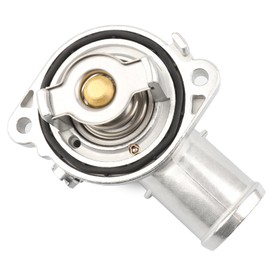 Aluminium Thermostat Housing Compatible with Chrysler Dodge Jeep 3.6 3.2L - 2011-2016 Town & Country, 2011-2020 Grand Caravan, 2011-2019 Journey, 2014-2022 Cherokee - 902-3036XD, 5184570AJ, 5184570AH
