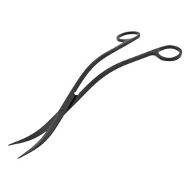 Mandala Crafts Stainless Steel Curved Aquarium Scissors - Extra Long Aquascape Scissors for Plants in Fish Tank
