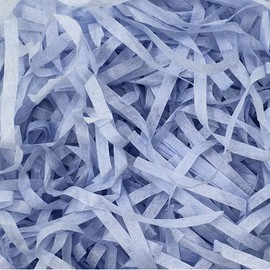 ZHODR Cut Paper Shred Filler for Gift Boxes,Easter Basket Filler, Filler for Wrapping Gifts, Crafting Activities, Display Merchandise, 8 oz (1/2 lb) Weight and Many Color Options(light sky blue)