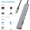 JESWO 7 en 1 HUB USB C para MacBook ProAirNeo,