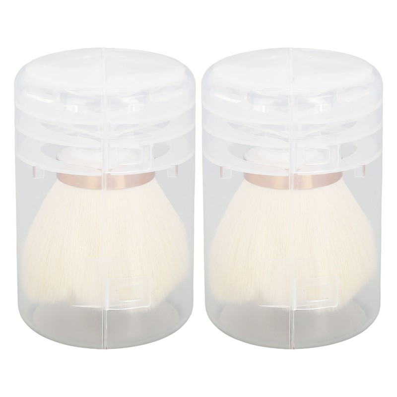 Nail Art Dust Powder Cleaner Brush Soft Bristles Comfortable Grip