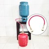 Amagogo Propane Refill Adaptor Hose Connector Filling Hose with Adapter