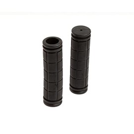 1 Pair Kids Bike Grips Anti-Slip Rubber Bike Handlebar Grips for BMX MTB Bicycle Mountain Bike Scooter Folding (Black)