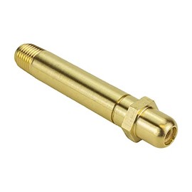 SÜA® - CGA-540 Nipple for Oxygen Regulators - Length: 3-1/2 in Thread Size: 1/4'' NPT - 3000 PSI