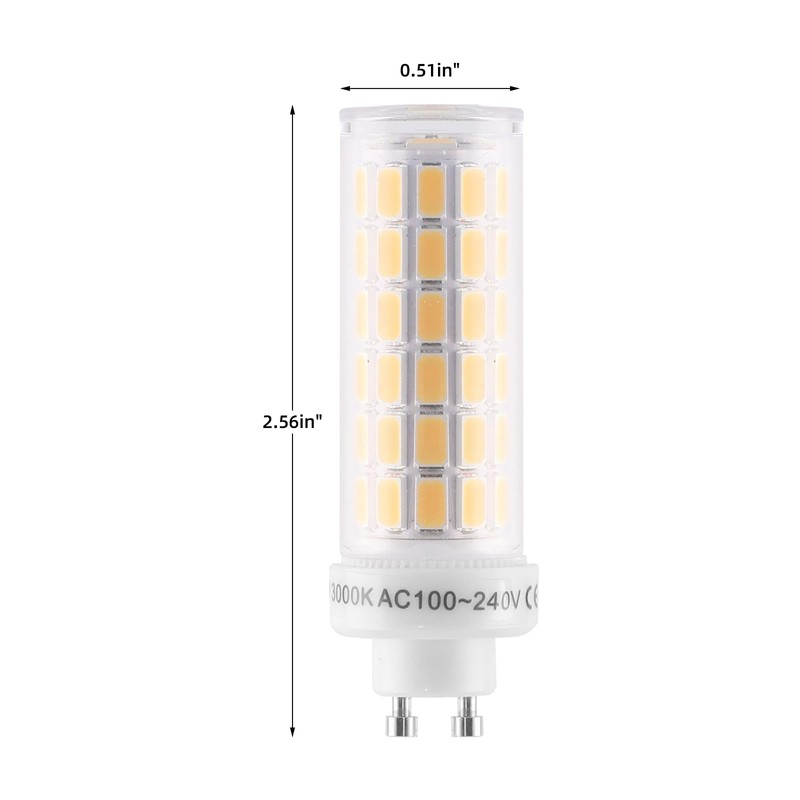 Lidesheng GU6.5 LED Light Bulb 3000K Warm White High Brightness