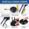 48mm Toilet Button Pusher, Toilet Push Button, Dual Flush Adjustable