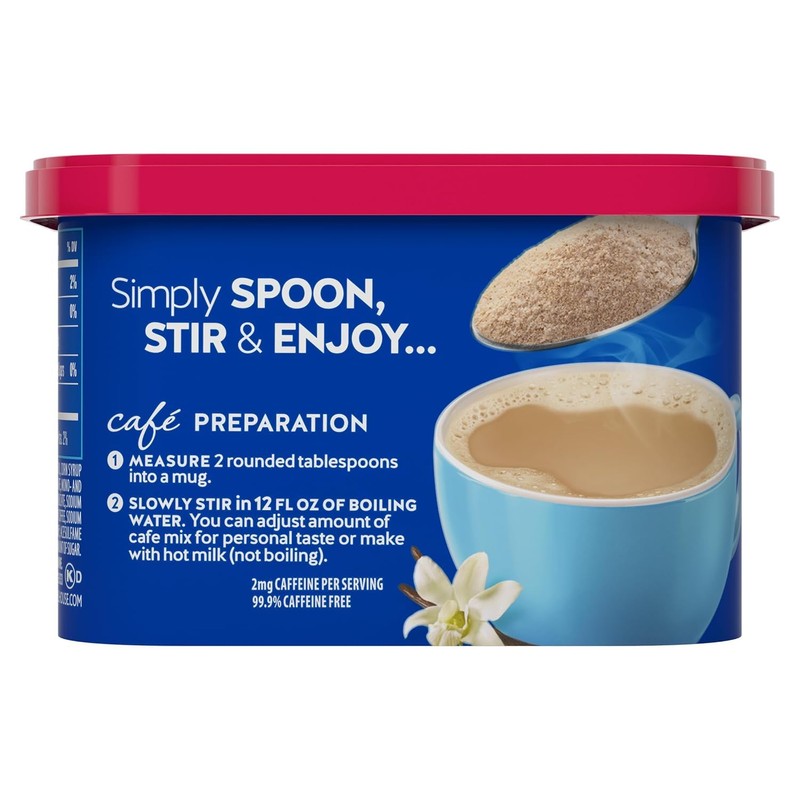 Maxwell House Sugar-Free French Vanilla and Suisse Mocha Decaf Instant