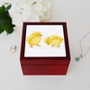 CafePress Baby Chicks Memory Keepsake Jewelry Box, 5"x5"x3.75"