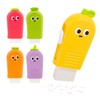 STARPLAST FRUIT AND VEGETABLE Erasers Rectangular shape, rubber dispenser, 5