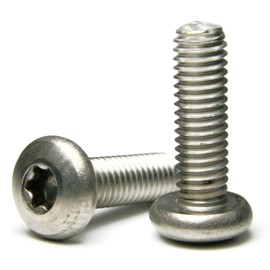 Torx 6-Lobe Pan Head Machine Screw 18-8 Stainless Steel - 1/4-20 x 1/2 Qty-100