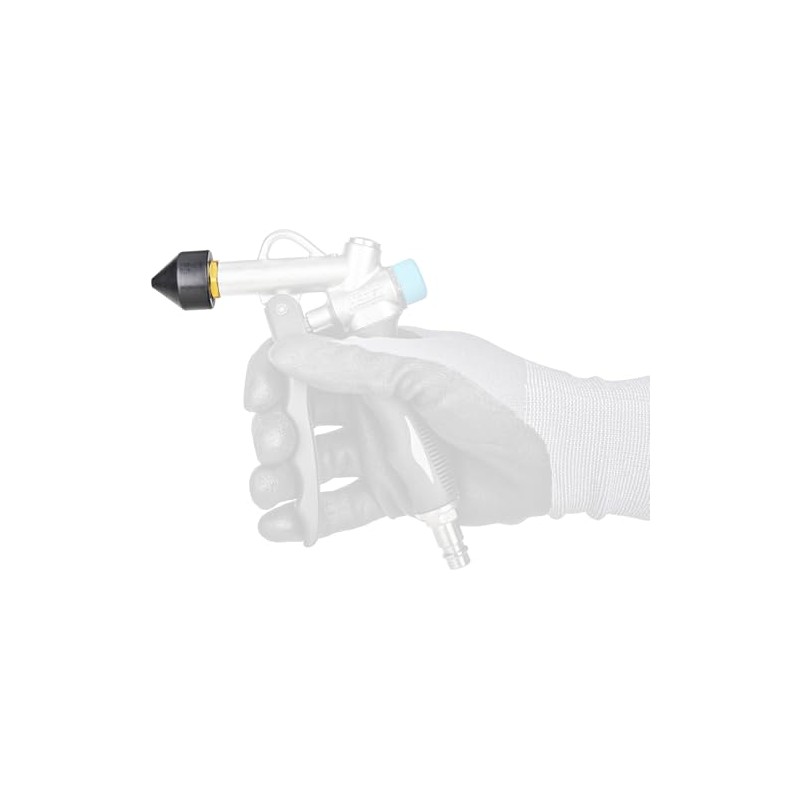 HAZET 9040-4/6 2-Way Blow Gun Cone Set, 6 Pieces, Suitable