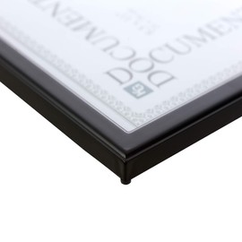 Kiera Grace Contemporary Document Picture Frame, 8.5 x 11 inches, Black