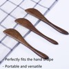 Tsuchbis 2Pcs 6 Inch Wooden Butter Spreaders Mini Kitchen Spatulas