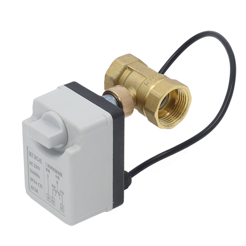 Ball Valve Motorized 3 Wire 2 Point Control 1 Position