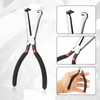 Lyreh 2pcs Electrical Disconnect Pliers, Straight & Bend-Head Electrical Automotive