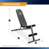 Marcy Exercise Utility Bench for Upright, Incline, Decline, and Flat