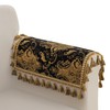 TOPLUXE Sofa Armrest Covers Set of 2, Damask Sofa Arm