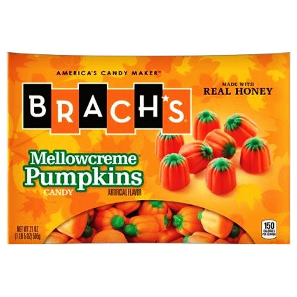 Brachs Mellowcreme Pumpkins, 11 Oz (Pack of 2)