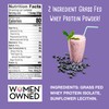 simplyFUEL 100% Grass Fed Whey Protein Powder - Only 2