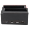 HDD Docking Station Dual Bay 480Mbps USB2.0 to SATA IDE