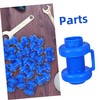 Sosoport 20pcs Trampoline Enclosure Net Pole Tube Covers Plastic End