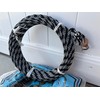 Generic Black and White Western Cowboy Rope. SOGA Charra. CHAVINDA.