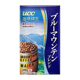 Coffee Exploration UCC Coffee Exploration Blue Mountain Blend, Regular Coffee (Powder), Vacuum Pack, 7.1 oz (200 g), Regular (Powder)