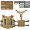 WINSEE Service Dog Vest Harness for Large Dog, Tactical Working