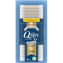 Hisopos de algodón Q-tips 300 unidades (paquete de 6) 1.800 hisopos