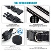 Light Up Dog Collar, Safety LED Dog Collars Rechargeable 7