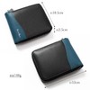 GROOVE GEAR ggs-1031 Men's Bi-fold Wallet, Mini Wallet, Saffiano, Genuine