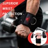 Wrist Wraps for Weightlifting with D-Ring – Heavy Duty Wrist