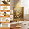 30'' Adjustable Tabletop Easel Stand with Rechargeable 13RGB Poster Light