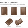 Cartera para Hombre, lletera para Hombre Piel, con RIFD Protección,