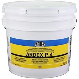Ardex P4 Pre-mixed, Single-component, Rapid-drying, Multi-purpose Primer 3.5 Gallon Pail (13.2 L) for Interior and Exterior Use, for Ceramic Tile and Natural Stone Tile Flooring Underlayment