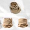 Berre Snap Button Thermal Neck Warmer Black Neck Warmer 3ea