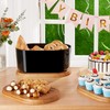 HouseJoy Large Bread Box for Kitchen Countertop,Fiber Bread Box With