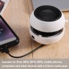 Mini Speaker, Portable, Telescopic Design, for Computer Smartphone MP3 Tablet,