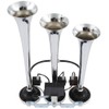 Ineedup 12V 150db 3 Trumpet Electric Truck Train Car Air