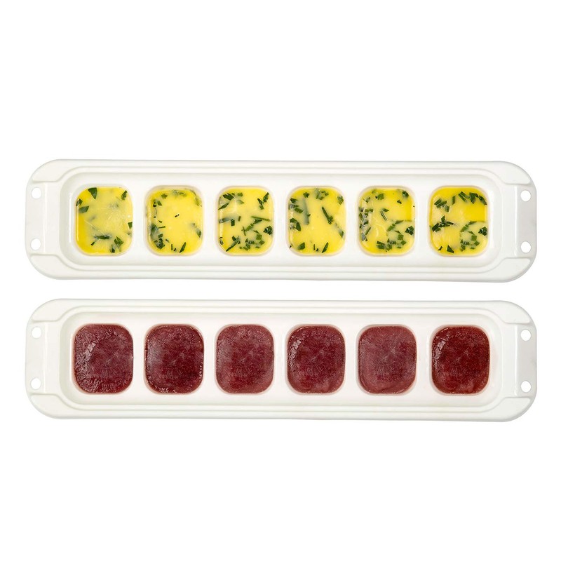 Prepworks Freezer Pods 2 Tablespoon Reusable Food Storage Tray Containers,