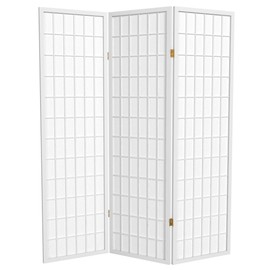 Red Lantern WP60-WHT-3P Folding Screen, 3 Panel, White