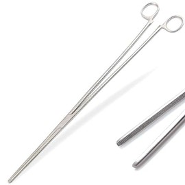 AAProTools Rochester Pean Forceps Straight 18" HEMOSTAT Non-Locking CLAMP Stainless Steel